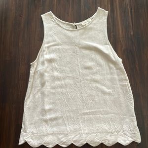 Tan Dress Tank